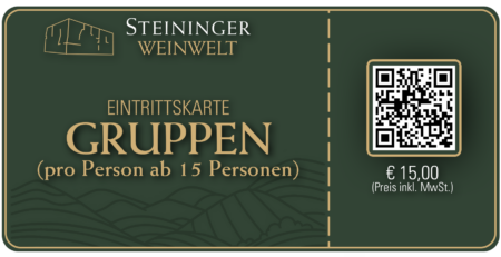 Eintritt Gruppen - Pro Person ab 15 Personen