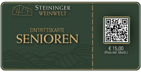 Eintritt Senioren - Weinwelt Standard